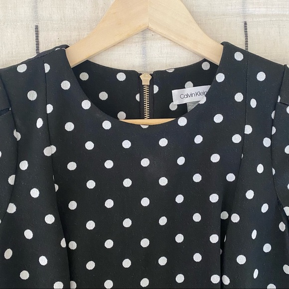 Calvin Klein Polka Dot Dress - Picture 4 of 8